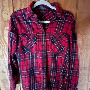 Lauren Jeans Plaid Flannel